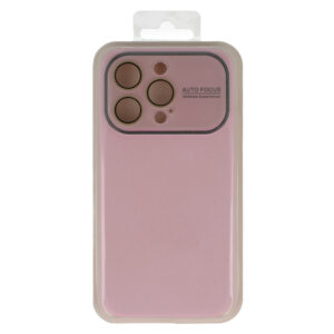 Soft Silicone Lens dėklas skirtas Apple iPhone 13 Pro light rožinės spalvos - Image 6