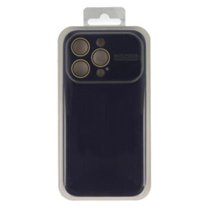 Soft Silicone Lens dėklas skirtas Apple iPhone 15 Plus violetinės spalvos - Image 6