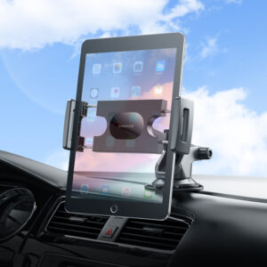 Borofone automobilinis laikiklis BH100 Airy tablet to dashboard juodos spalvos - Image 8