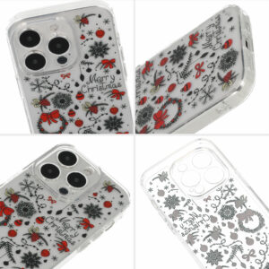 Tel Protect Christmas dėklas skirtas Samsung A25 5G/A24 4G Design 5 Clear - Image 4
