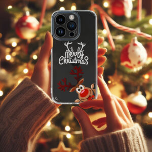 Tel Protect Christmas dėklas skirtas Samsung S23 Ultra Design 1 Clear - Image 5