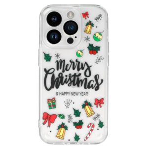 Tel Protect Christmas dėklas skirtas Apple iPhone 13 Pro Design 3 Clear - Image 6