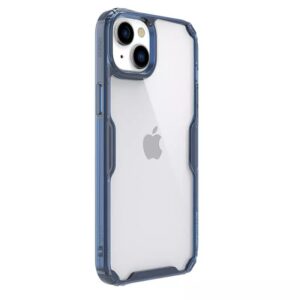 Nillkin Nature Pro TPU dėklas telefonui Apple iPhone 15 Plus transparent-mėlynos spalvos - Image 4