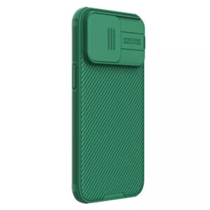 Nillkin CamShield Pro PC+TPU dėklas telefonui Apple iPhone 15 Pro Max žalios spalvos - Image 4