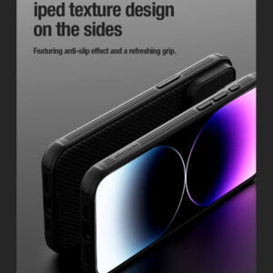 Nillkin CamShield Pro PC+TPU dėklas telefonui Apple iPhone 15 Pro Max žalios spalvos - Image 9