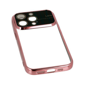 Electro Lens dėklas skirtas Apple iPhone XR rožinio aukso spalvos - Image 7