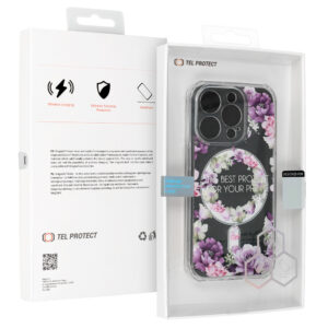 Tel Protect Flower Magsafe dėklas skirtas Apple iPhone 11 design 6 - Image 7