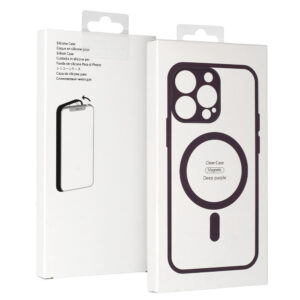 Acrylic Color Magsafe dėklas skirtas Apple iPhone 13 Pro Max violetinės spalvos - Image 6