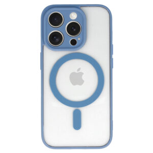 Acrylic Color Magsafe dėklas skirtas Apple iPhone 13 Pro Max light mėlynos spalvos - Image 2