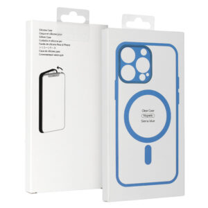 Acrylic Color Magsafe dėklas skirtas Apple iPhone 13 Pro Max light mėlynos spalvos - Image 6