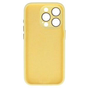 Tel Protect Lichi Soft dėklas skirtas Apple iPhone 15 Plus geltonos spalvos - Image 3