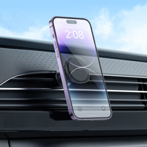 Borofone automobilinis laikiklis BH102 Cloud magnetinis to air vent juodos spalvos - Image 8