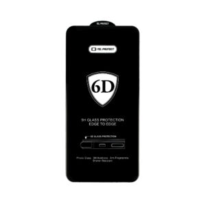 Full Glue 6D Apsauginis stiklas skirtas Samsung Galaxy S22/S23 BLACK (with fingerprint unlock) - Image 3
