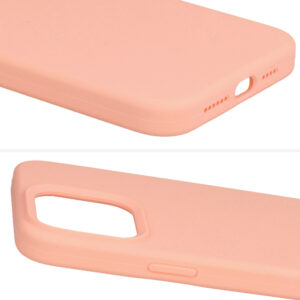 Silikoninis Lite dėklas skirtas Apple iPhone 14 Pro persikų spalvos - Image 5