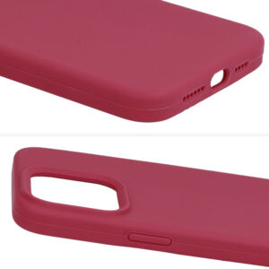 Silikoninis Lite dėklas skirtas Apple iPhone X/XS burgundy - Image 5