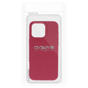 Silikoninis Lite dėklas skirtas Apple iPhone X/XS burgundy - Image 7