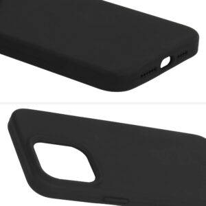 Silikoninis Lite dėklas skirtas Xiaomi Redmi Note 11 Pro/Note 11 Pro 5G juodos spalvos - Image 5