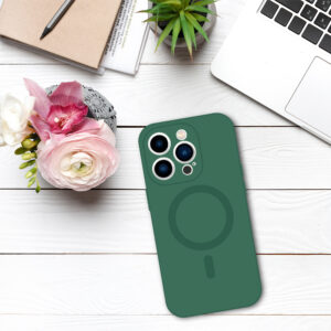 Tel Protect MagSilicone dėklas skirtas Apple iPhone 11 žalios spalvos - Image 5