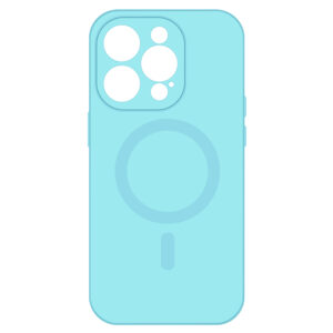 Tel Protect MagSilicone dėklas skirtas Apple iPhone 14 Light mėlynos spalvos - Image 4