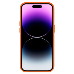 Tel Protect MagSilicone dėklas skirtas Apple iPhone 14 oranžinės spalvos - Image 3