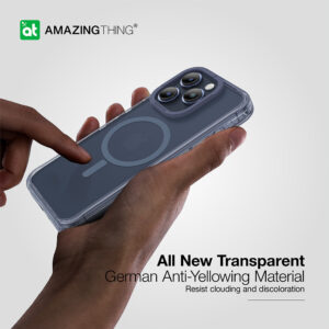 Amazing Thing Titan Pro Magsafe dėklas telefonui 10FT IP156.1PTMBU Apple iPhone 15 Pro mėlynos spalvos - Image 8