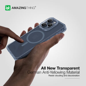 Amazing Thing Titan Edge Mag dėklas telefonui 15FT IP156.7PTEMBU Apple iPhone 15 Pro Max mėlynos spalvos - Image 8