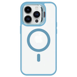 Tel Protect Kickstand Magsafe dėklas skirtas Apple iPhone 12 mėlynos spalvos - Image 3