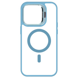 Tel Protect Kickstand Magsafe dėklas skirtas Apple iPhone 12 mėlynos spalvos - Image 5