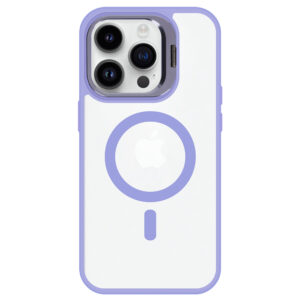 Tel Protect Kickstand Magsafe dėklas skirtas Apple iPhone 14 Pro Max light violetinės spalvos - Image 3