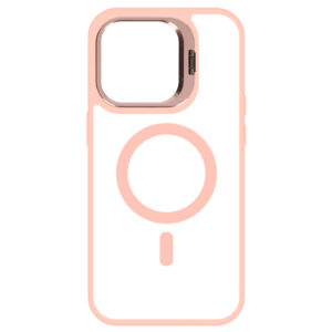 Tel Protect Kickstand Magsafe dėklas skirtas Apple iPhone 14 Pro Max light rožinės spalvos - Image 5