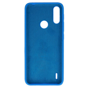 Silikoninis Lite dėklas skirtas Motorola Moto E7 Power/E7i Power mėlynos spalvos - Image 3