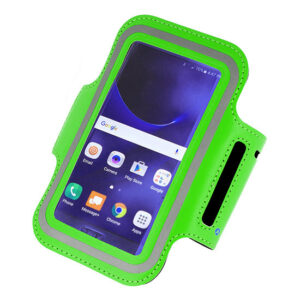 Armband SLIM Type 1 dėklas skirtas Apple iPhone 13/13Pro/14/14 Pro/15/15Pro/16/16 Pro/Samsung S21/S22/S23/S24 (5,5 Inches) GREEN - Image 3