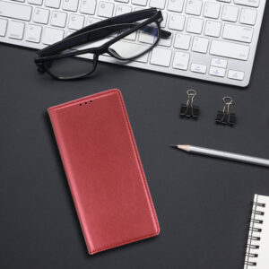 Smart Magneto dėklas skirtas Xiaomi Redmi Note 12 5G/Poco X5 burgundy - Image 8