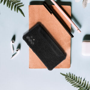 Razor Leather Book dėklas skirtas Samsung Galaxy S23 FE juodos spalvos - Image 6