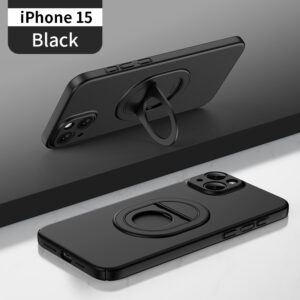 Tel Protect Magnetic Elipse dėklas skirtas Apple iPhone 15 juodos spalvos - Image 7