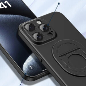 Tel Protect Magnetic Elipse dėklas skirtas Apple iPhone 15 juodos spalvos - Image 9