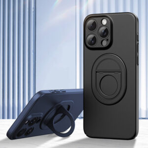 Tel Protect Magnetic Elipse dėklas skirtas Apple iPhone 15 Pro Max juodos spalvos - Image 6