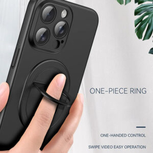 Tel Protect Magnetic Elipse dėklas skirtas Samsung Galaxy A14 4G/5G pilkos spalvos - Image 8