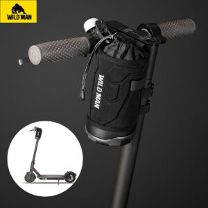WILDMAN Bicycle bag R1 waterproof 1L for bottle black - Image 6