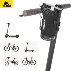 WILDMAN Bicycle bag R1 waterproof 1L for bottle black - Image 9