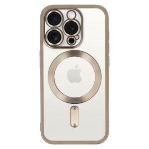 Metallic Magsafe dėklas skirtas Apple iPhone 13 Pro Titanium - Image 2