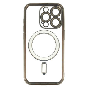 Metallic Magsafe dėklas skirtas Apple iPhone 13 Pro Titanium - Image 5