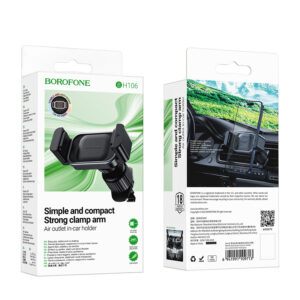 Borofone automobilinis laikiklis BH107 Ascend to dashboard juodos spalvos - Image 8