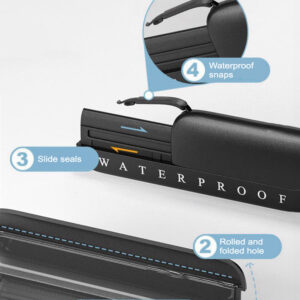 Vandeniui atsparus dėklas - Type 3 baltos spalvos (230x118 mm) - Image 3