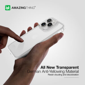 Amazing Thing Minimal dėklas telefonui 6.6FT IP156.7PMINCL Apple iPhone 15 Pro Max skaidrus - Image 7