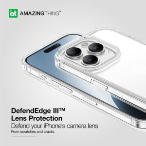 Amazing Thing Minimal dėklas telefonui 6.6FT IP156.7PMINCL Apple iPhone 15 Pro Max skaidrus - Image 5