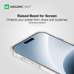 Amazing Thing Titan Pro dėklas telefonui 10FT IP156.7TPCL do Apple iPhone 15 Plus skaidrus - Image 7