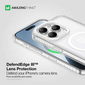Amazing Thing Titan Pro Magsafe dėklas telefonui 10FT IP156.7PTMCL Apple iPhone 15 Pro Max skaidrus - Image 6