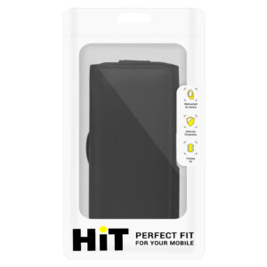 HIT Belt Holster (SIZE XL) skirtas Apple iPhone 15 Pro Max/Samsung A54 5G/A52/S24 Plus/S20 FE design 1 black (167x83 mm) - Image 8