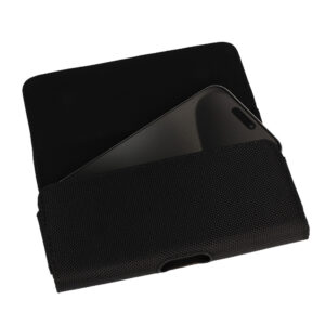 HIT Belt Holster (SIZE XL) skirtas Apple iPhone 15 Pro Max/Samsung A54 5G/A52/S24 Plus/S20 FE design 2 black (167x83 mm) - Image 6